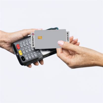 CCWraps Silver Credit Card Skin