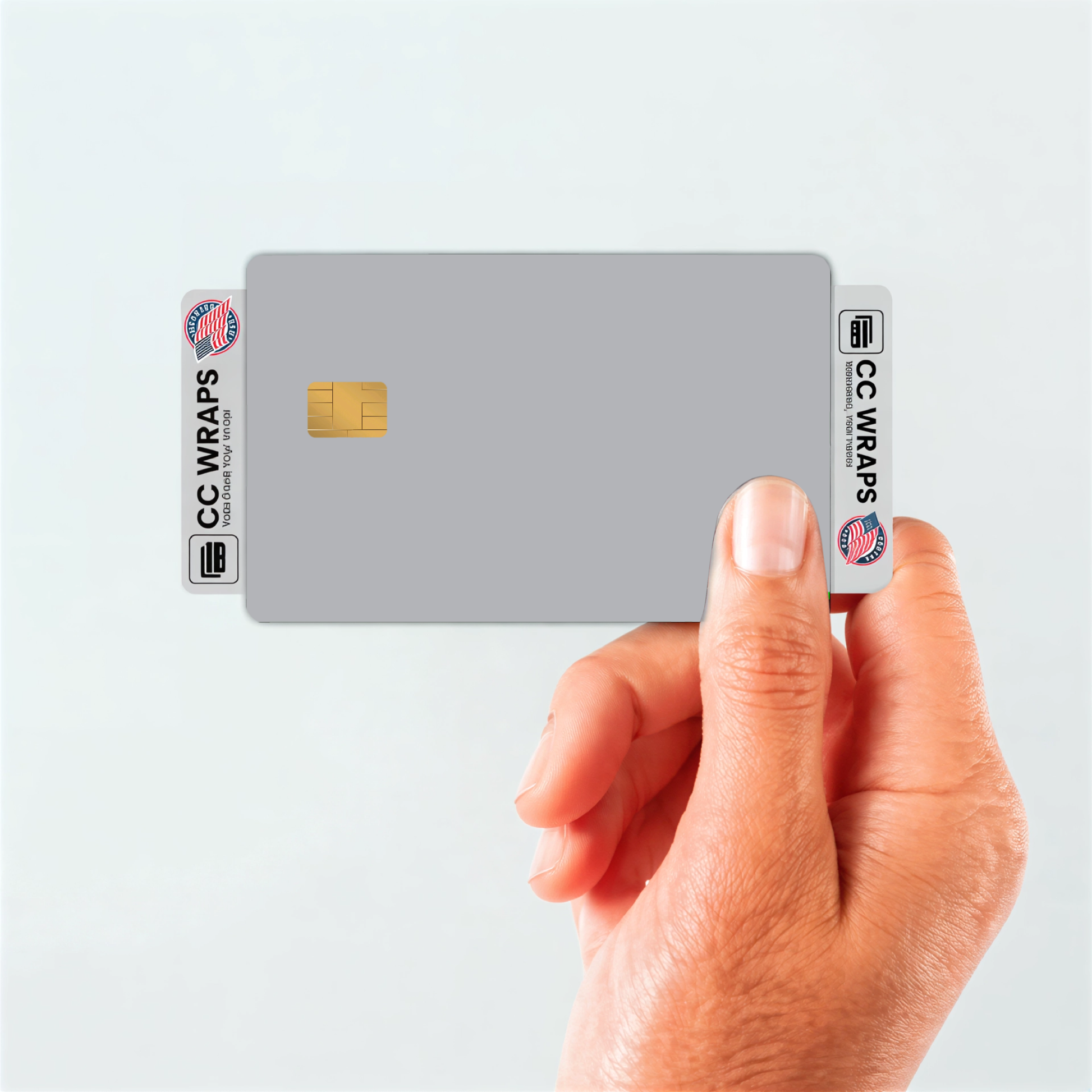 CCWraps Silver Credit Card Skin