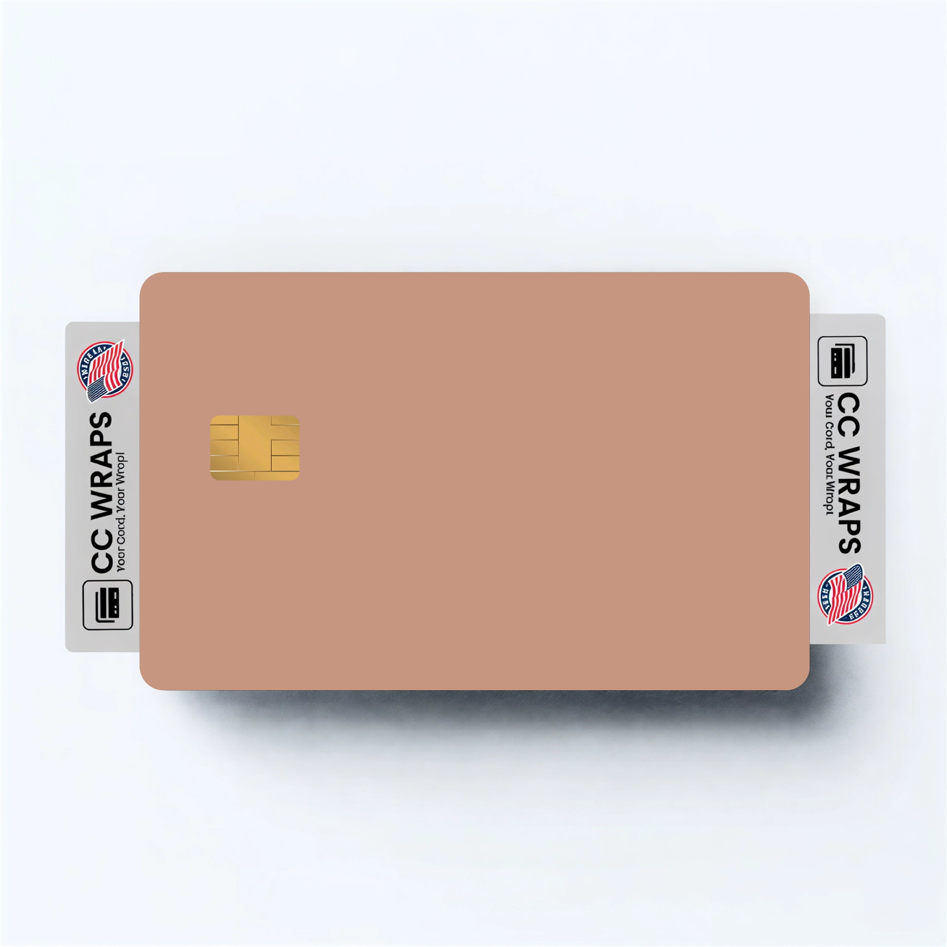 CCWraps Rose Gold Credit Card Skin
