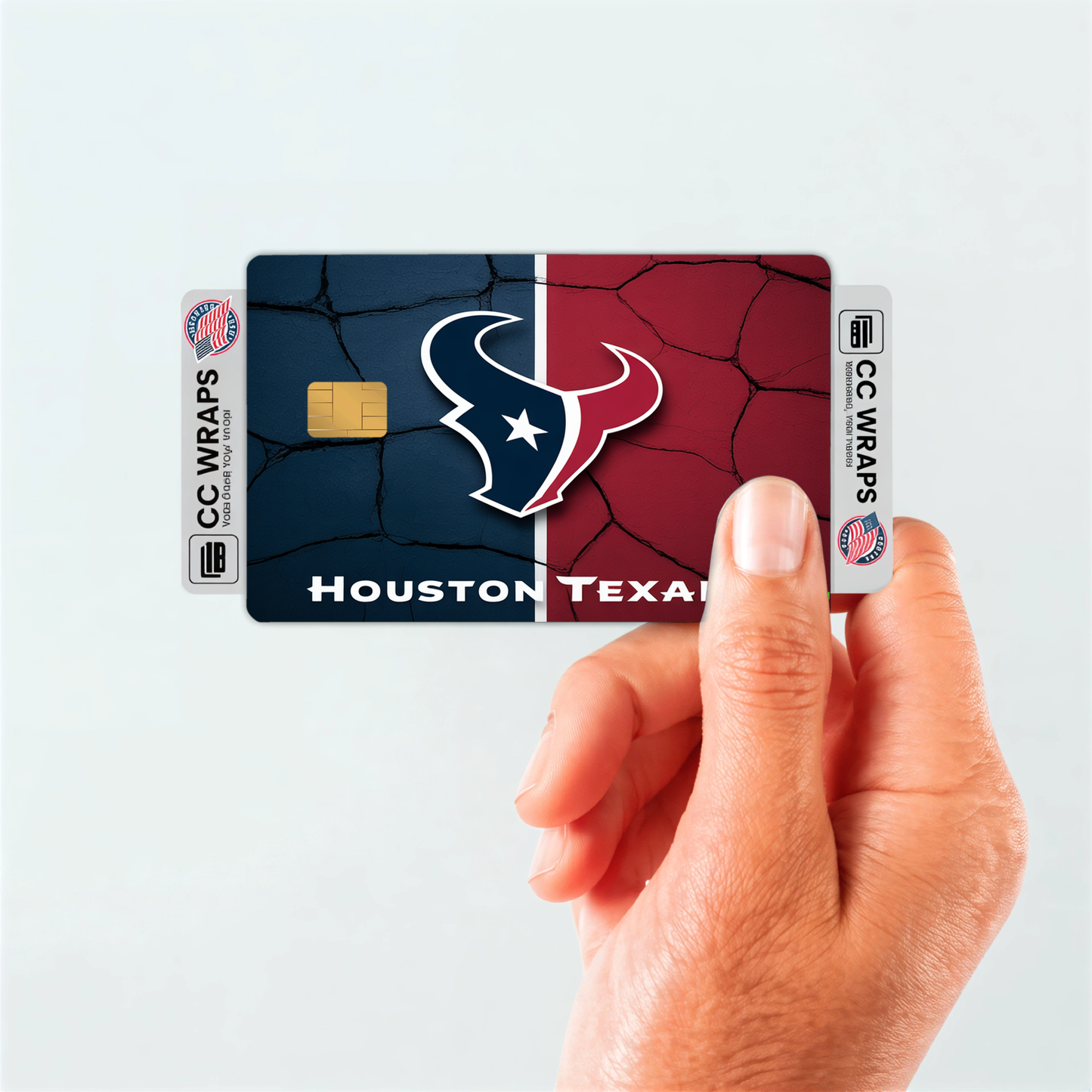 Houston Texans Credit Card Skin Sticker | NFL Debit Card Cover