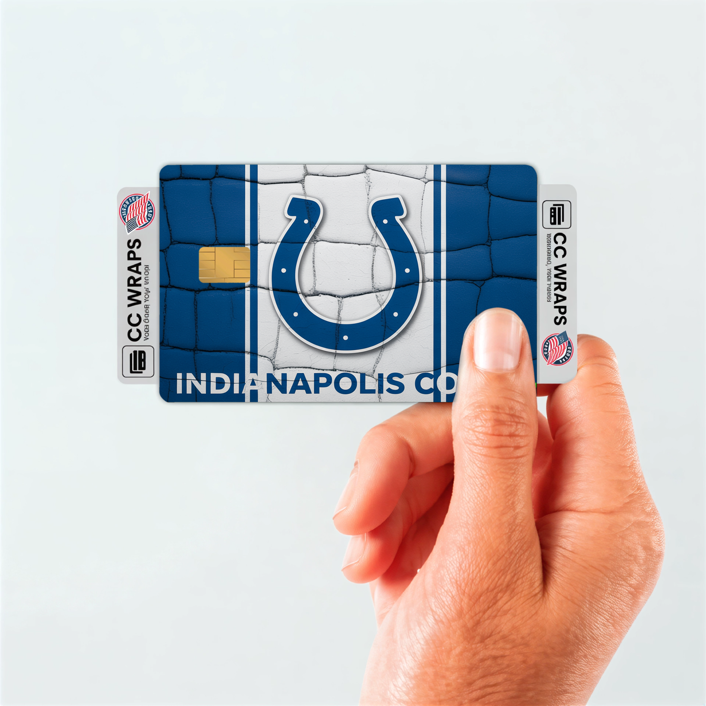 Indianapolis Colts Credit Card Skin Sticker | NFL Debit Card Cover