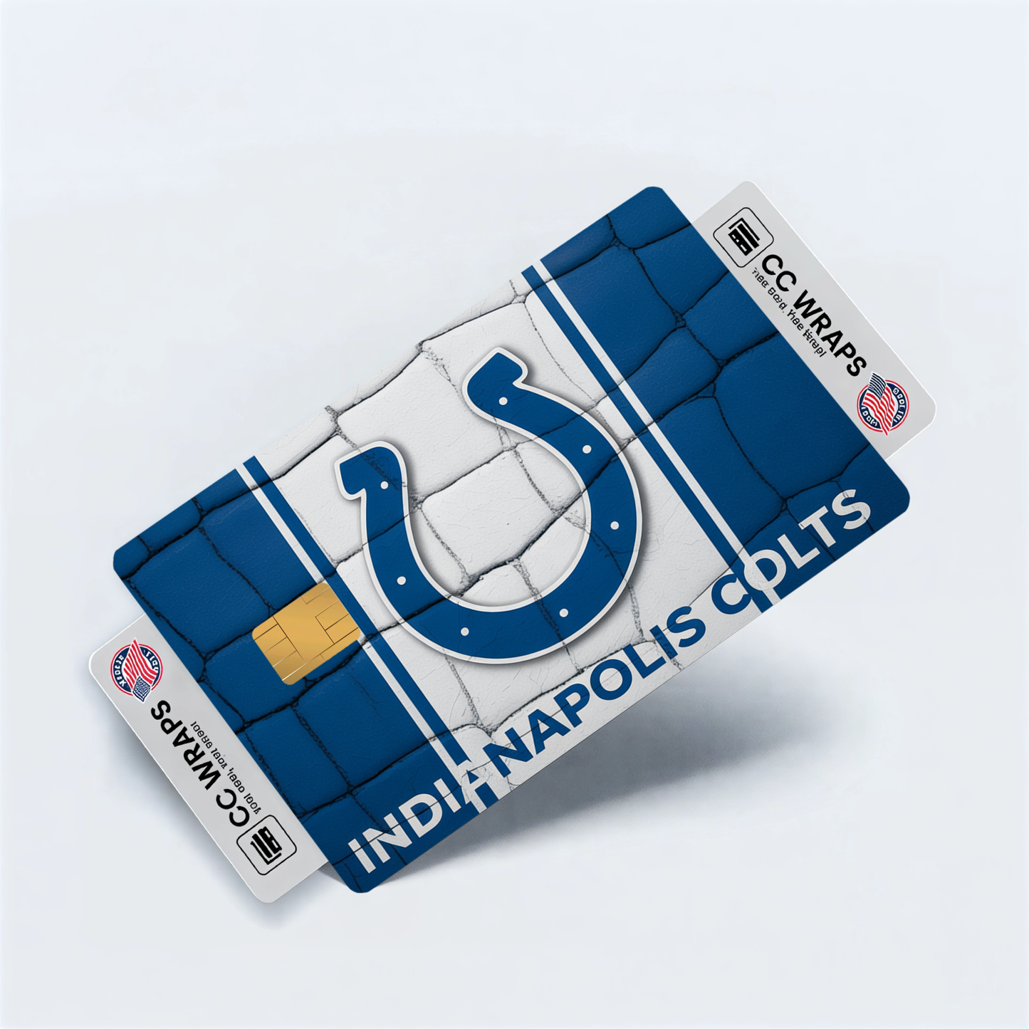 Indianapolis Colts Credit Card Skin Sticker | NFL Debit Card Cover