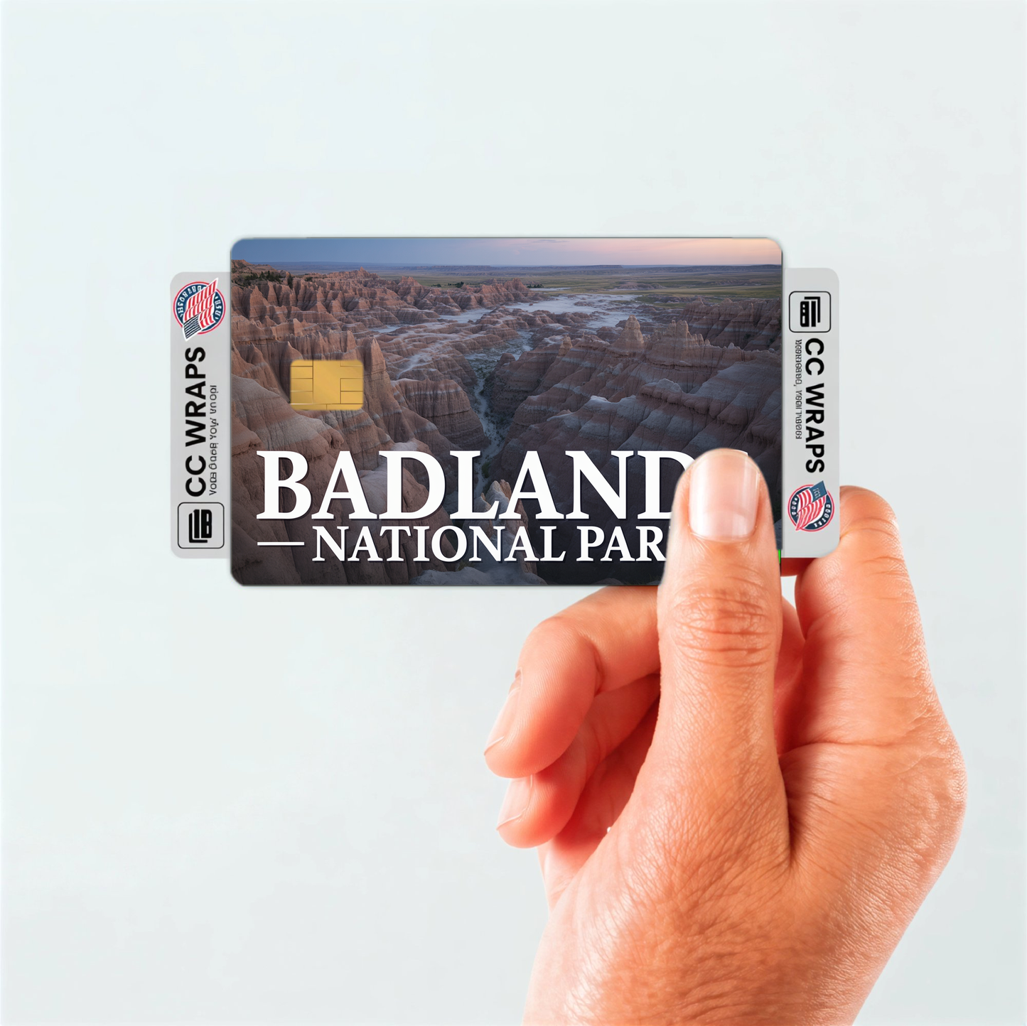 2PK Badlands National Park Credit Card Vinyl Skin Decal