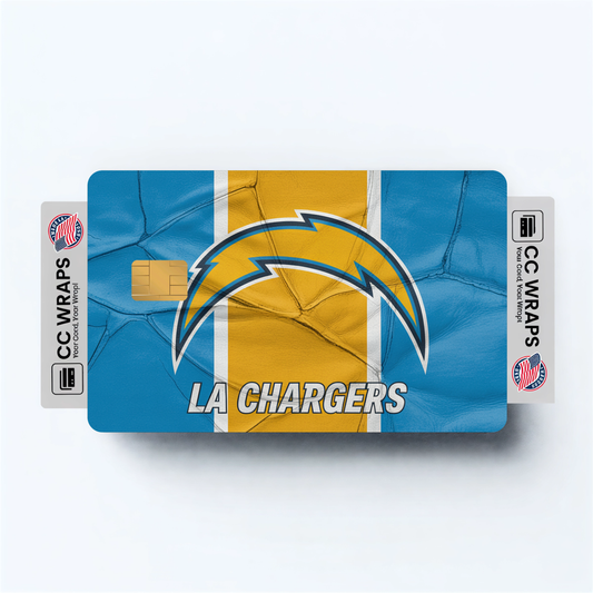 La Chargers Credit Card Skin Sticker | NFL Debit Card Cover