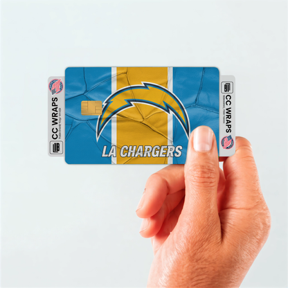 La Chargers Credit Card Skin Sticker | NFL Debit Card Cover