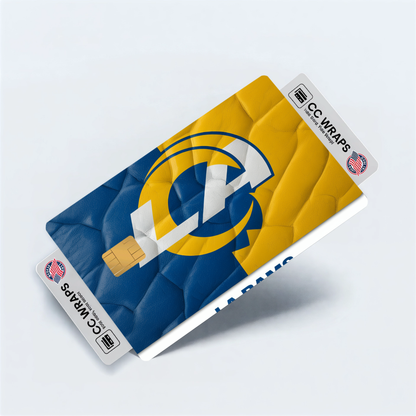 La Rams Credit Card Skin Sticker | NFL Debit Card Cover