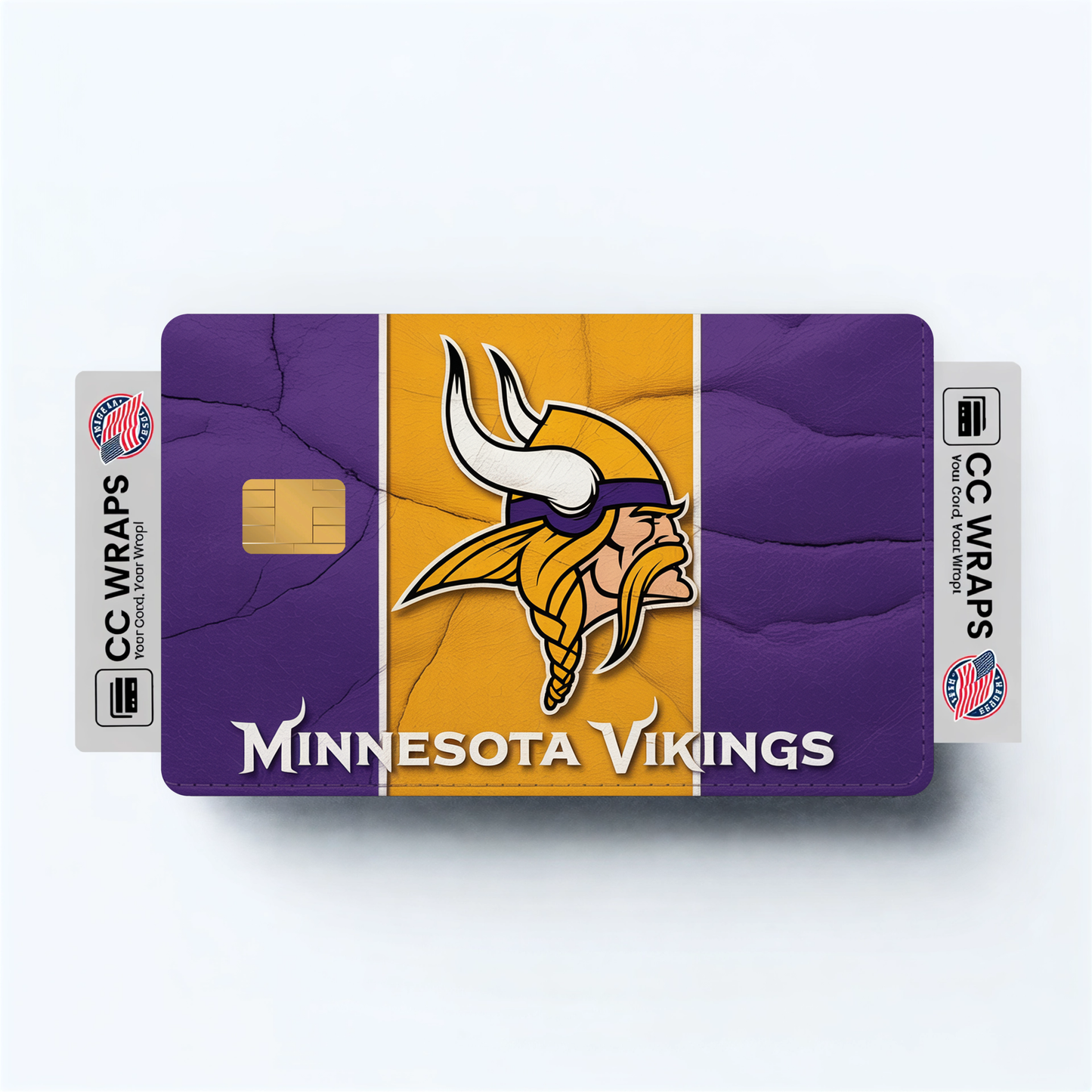 Minnesota Vikings Credit Card Skin Sticker | NFL Debit Card Cover