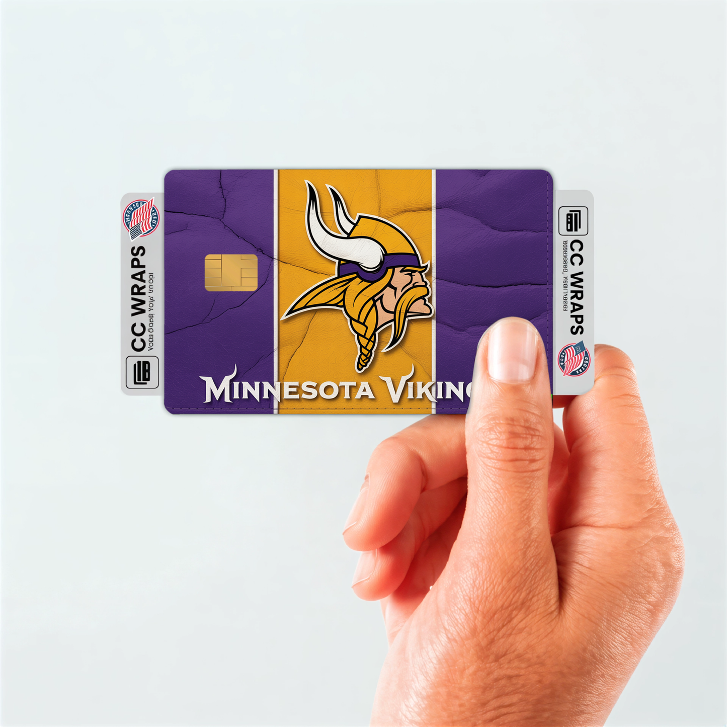 Minnesota Vikings Credit Card Skin Sticker | NFL Debit Card Cover