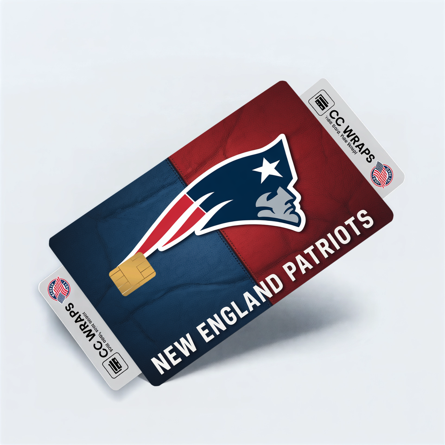New England Patriots Credit Card Skin Sticker | NFL Debit Card Cover