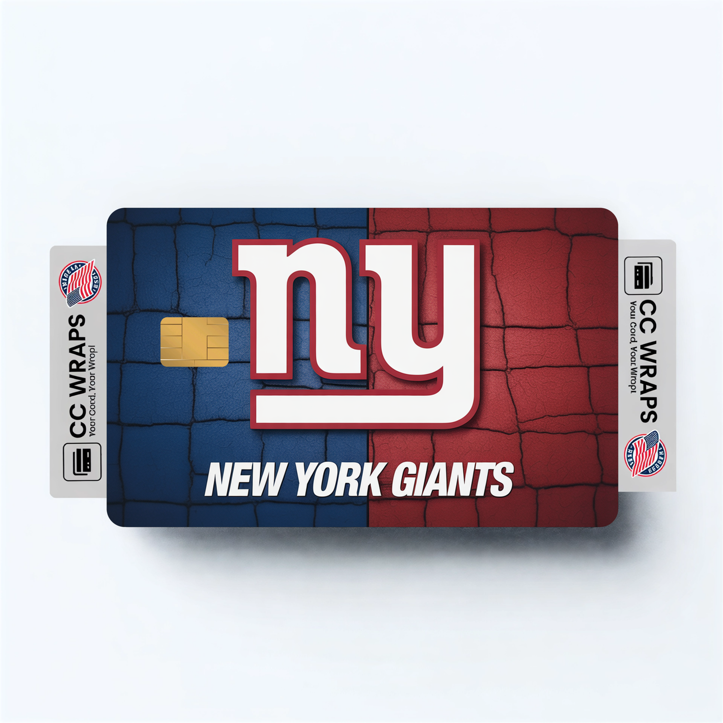 New York Giants Credit Card Skin Sticker | NFL Debit Card Cover