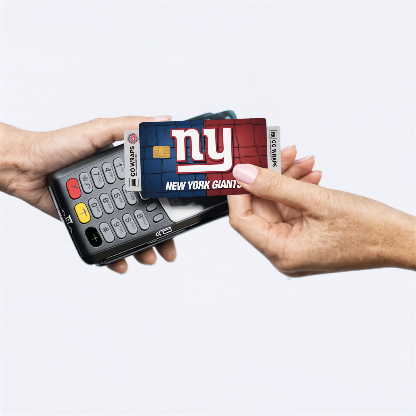 New York Giants Credit Card Skin Sticker | NFL Debit Card Cover