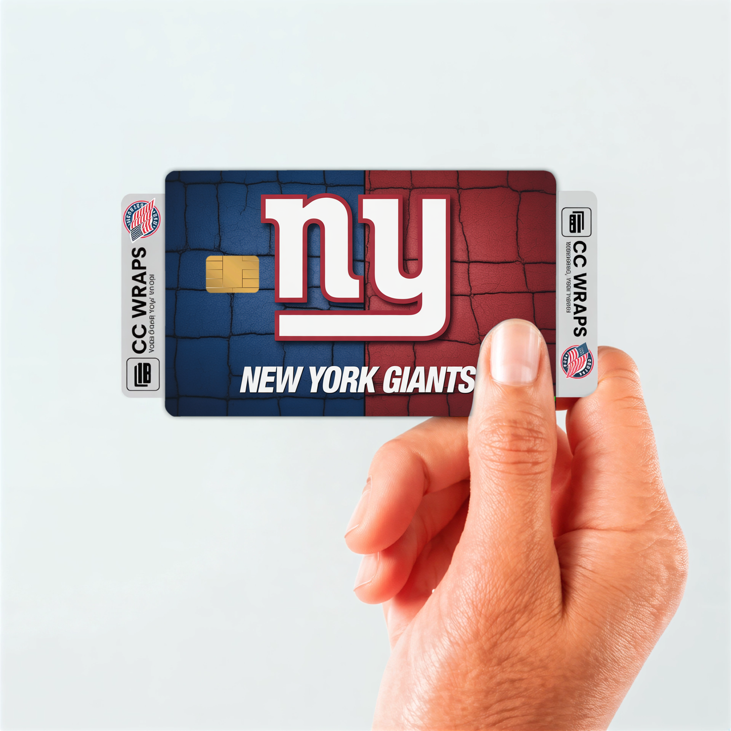 New York Giants Credit Card Skin Sticker | NFL Debit Card Cover