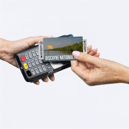 2PK Biscayne National Park Credit Card Vinyl Skin Decal