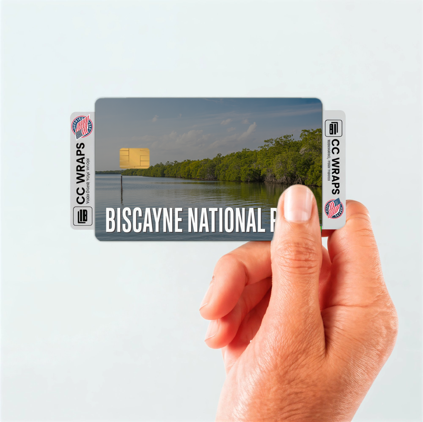 2PK Biscayne National Park Credit Card Vinyl Skin Decal