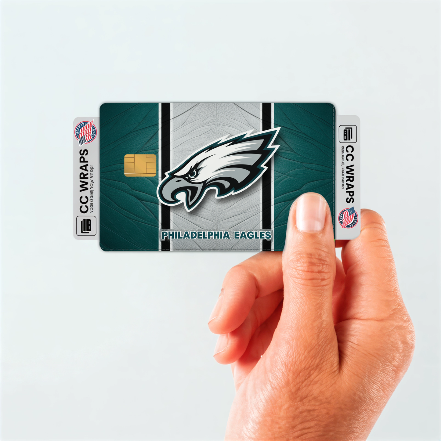 Philadelphia Eagles Credit Card Skin Sticker | NFL Debit Card Cover