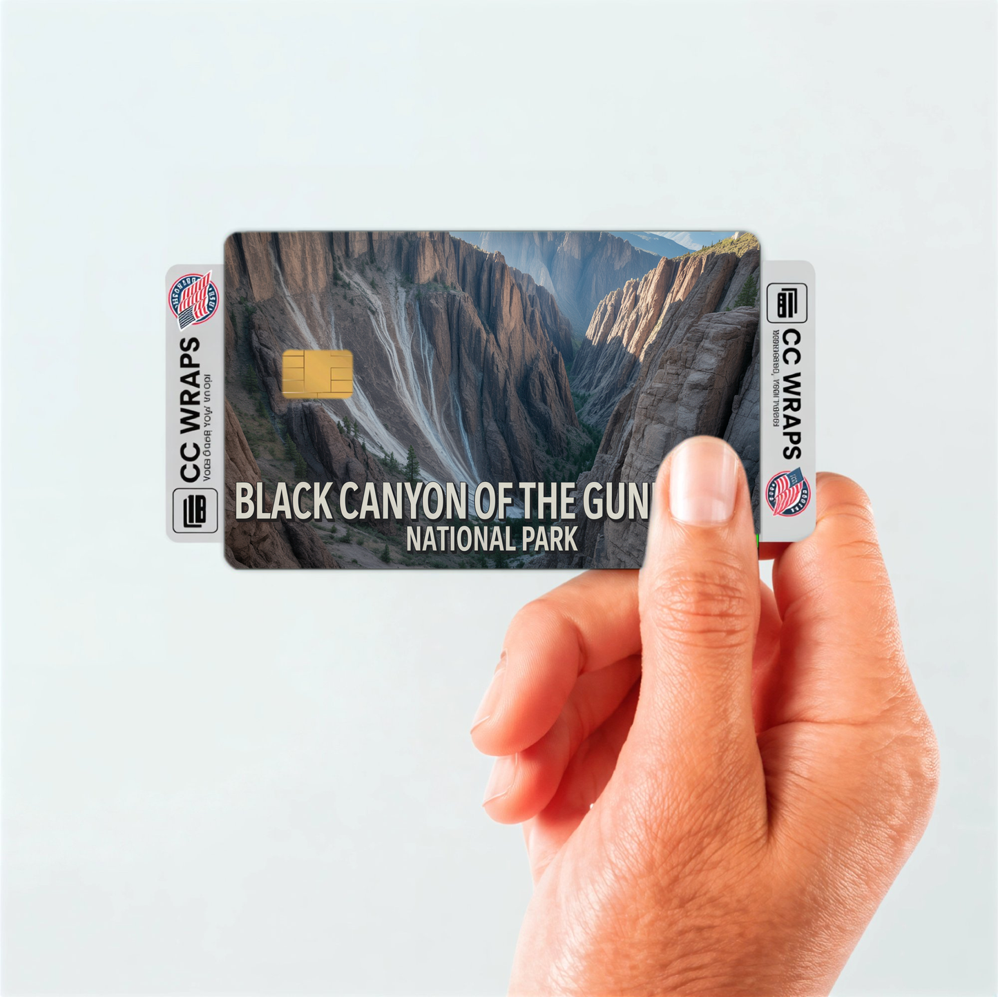 2PK Black Canyon of the Gunnison National Park Credit Card Vinyl Skin Decal