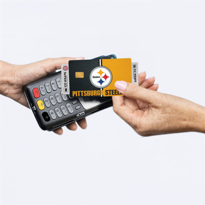 Pittsburgh Steelers Credit Card Skin Sticker | NFL Debit Card Cover