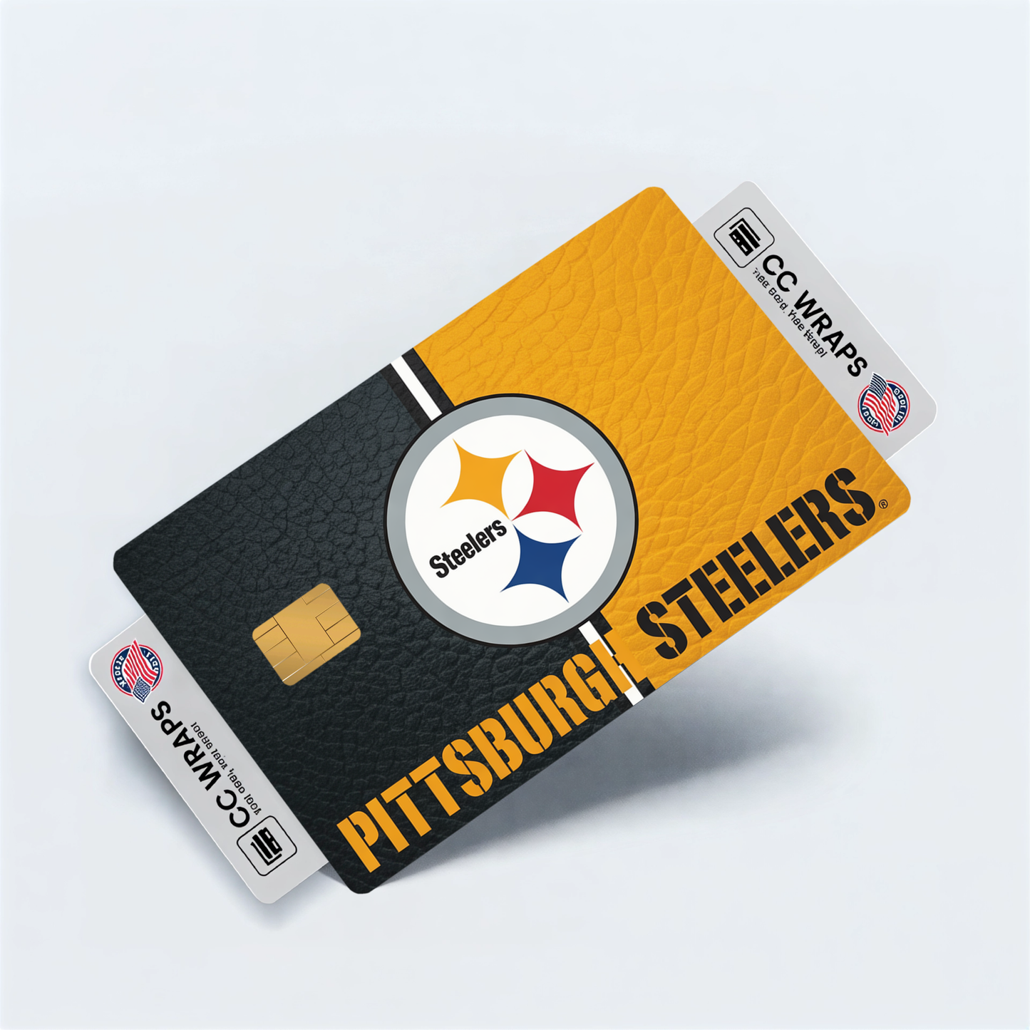 Pittsburgh Steelers Credit Card Skin Sticker | NFL Debit Card Cover