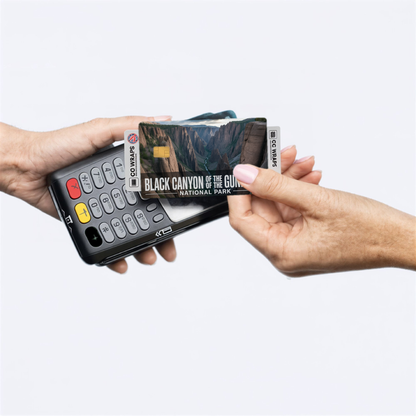 2PK Black Canyon of the Gunnison National Park Credit Card Vinyl Skin Decal