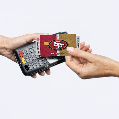 Sf 49Ers Credit Card Skin Sticker | NFL Debit Card Cover