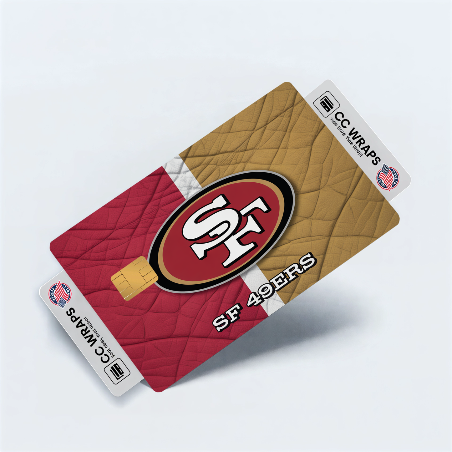 Sf 49Ers Credit Card Skin Sticker | NFL Debit Card Cover