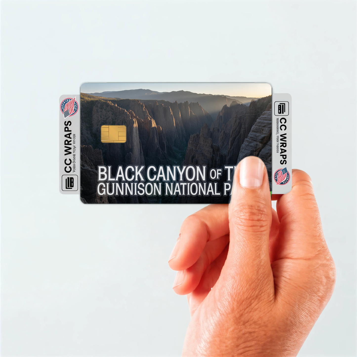 2PK Black Canyon of the Gunnison National Park Credit Card Vinyl Skin Decal