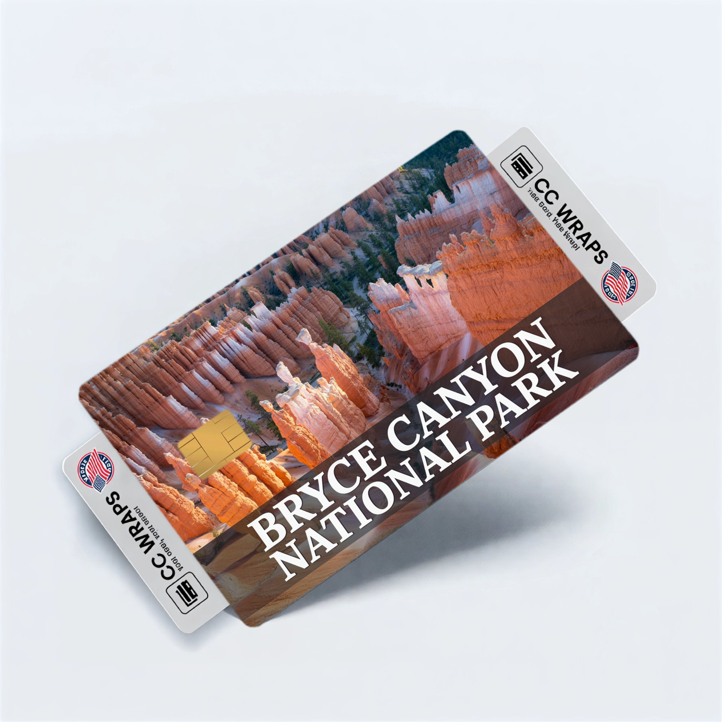 2PK Bryce Canyon National Park Credit Card Vinyl Skin Decal