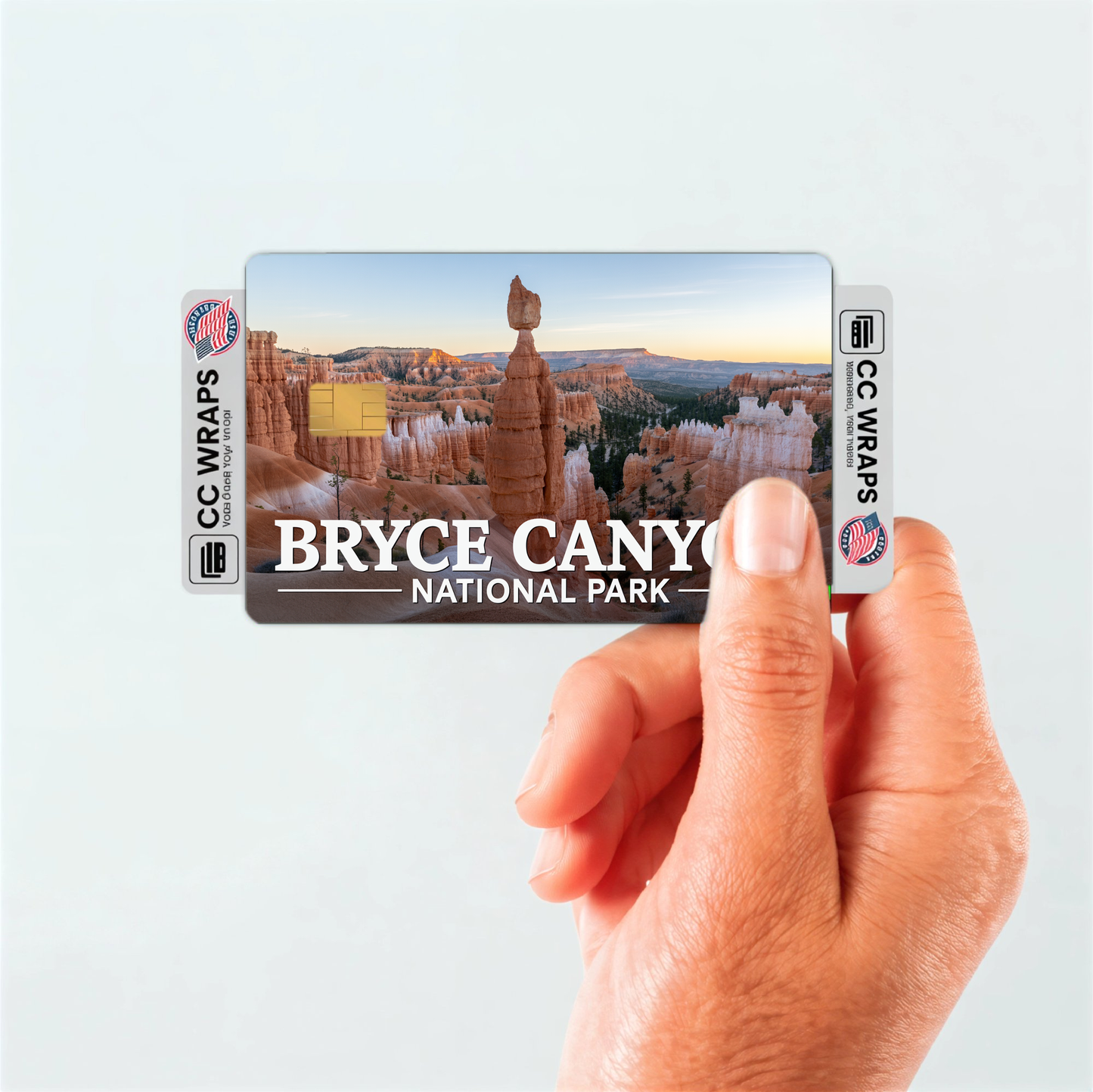 2PK Bryce Canyon National Park Credit Card Vinyl Skin Decal