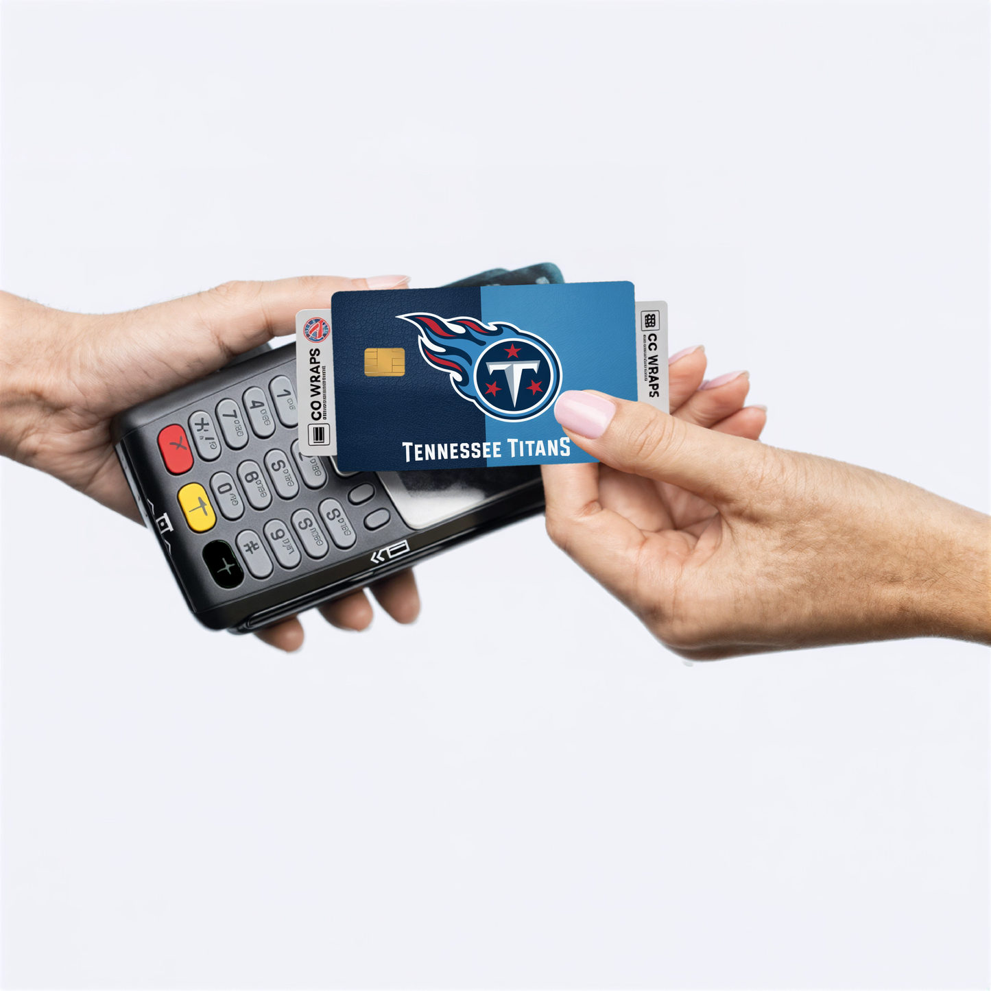 Tennessee Titans Credit Card Skin Sticker | NFL Debit Card Cover