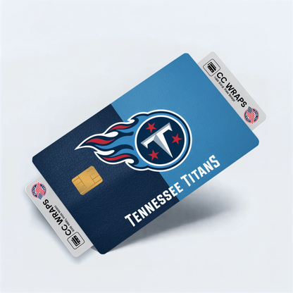 Tennessee Titans Credit Card Skin Sticker | NFL Debit Card Cover