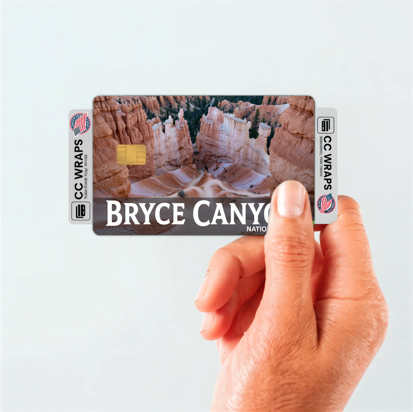 2PK Bryce Canyon National Park Credit Card Vinyl Skin Decal