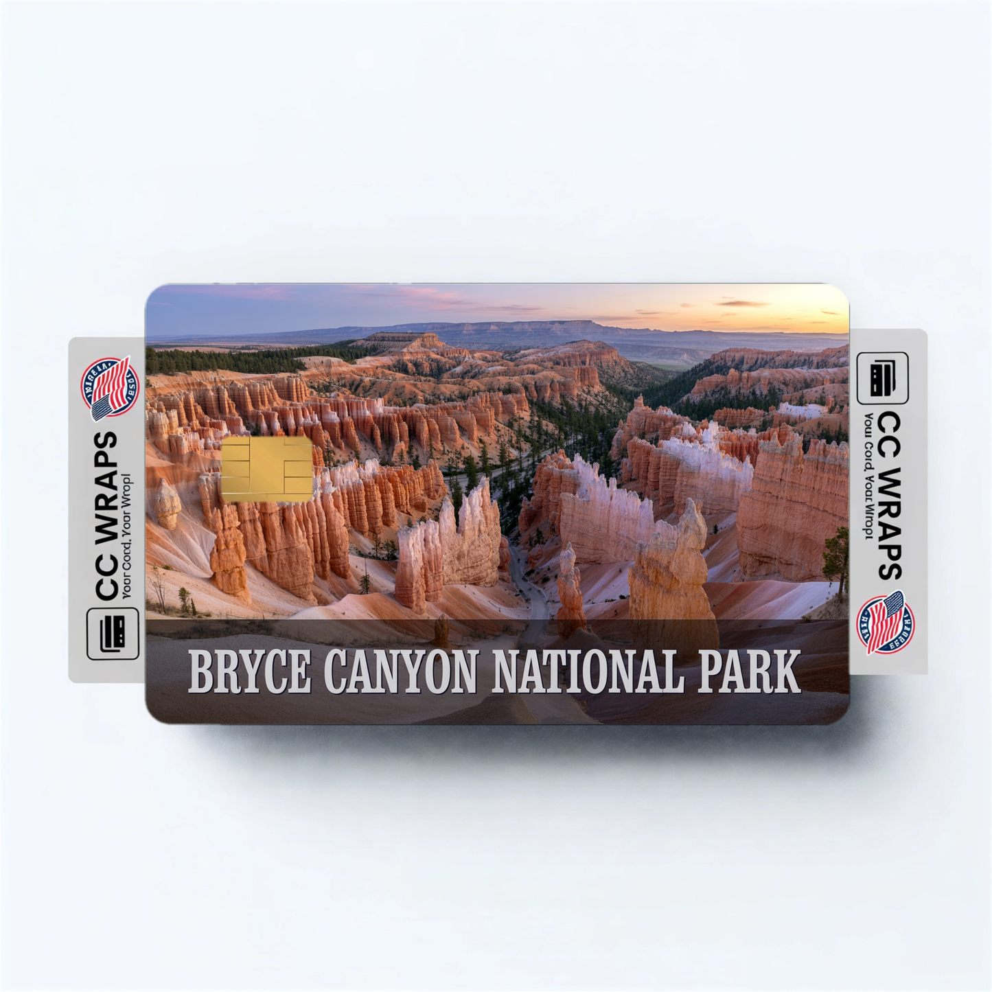 2PK Bryce Canyon National Park Credit Card Vinyl Skin Decal