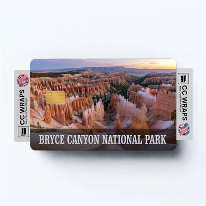 2PK Bryce Canyon National Park Credit Card Vinyl Skin Decal