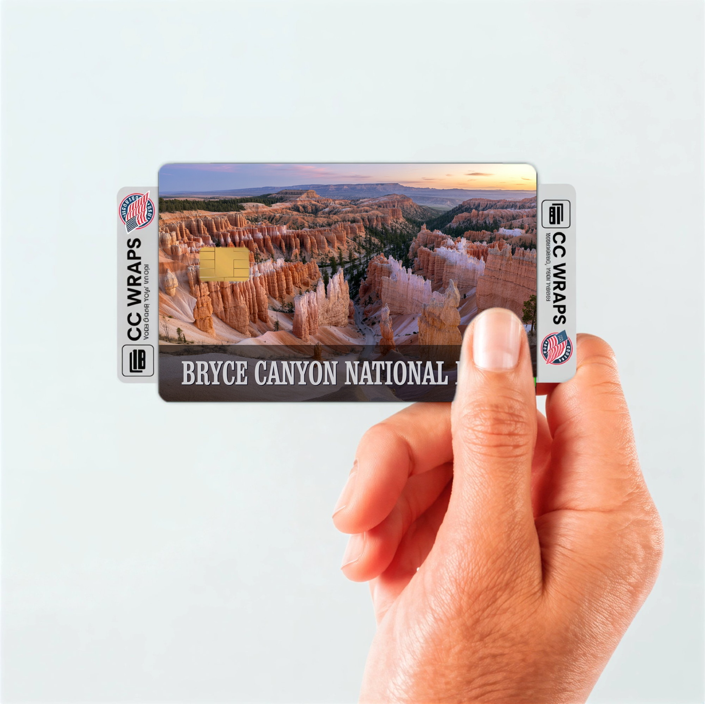 2PK Bryce Canyon National Park Credit Card Vinyl Skin Decal