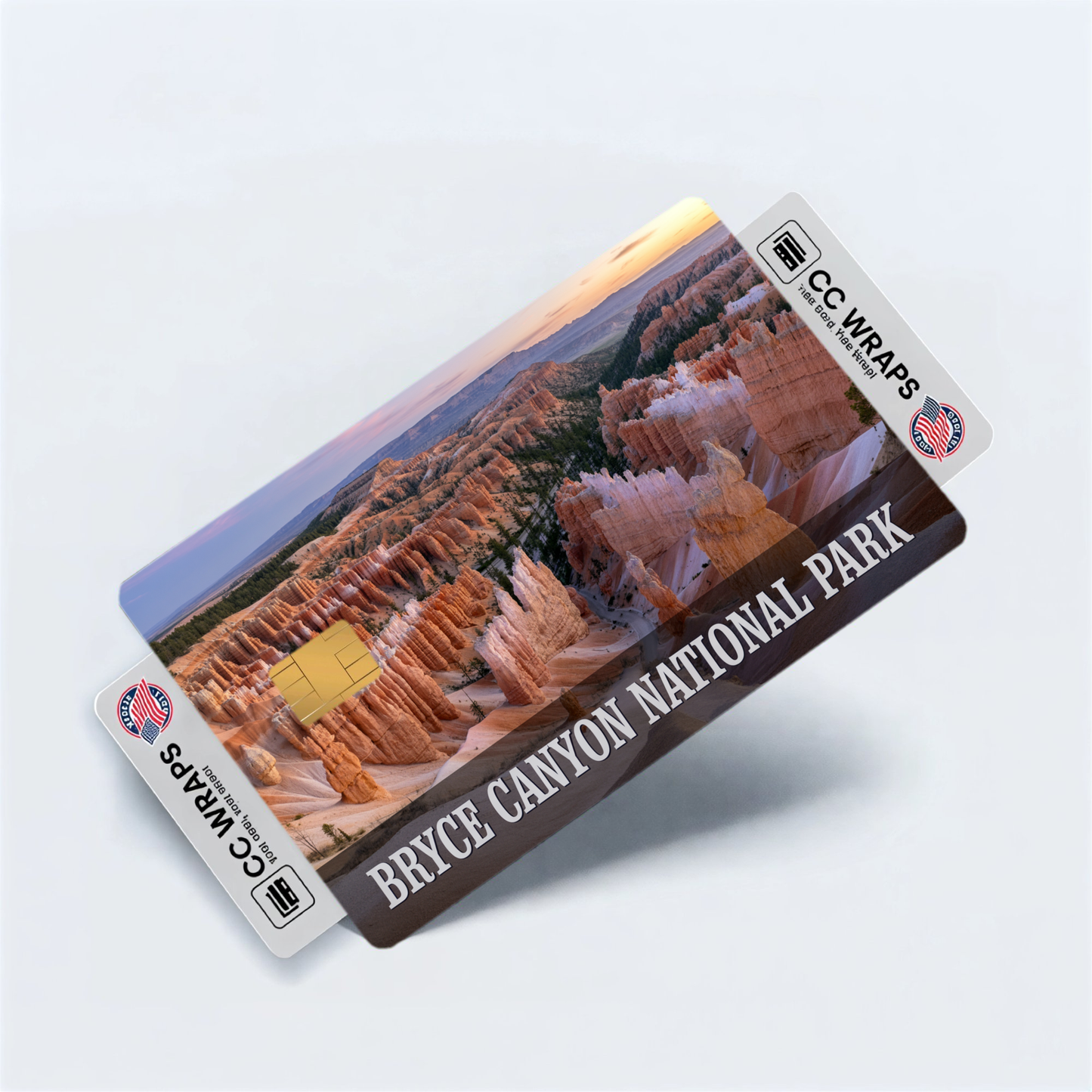 2PK Bryce Canyon National Park Credit Card Vinyl Skin Decal