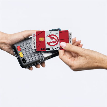 Atlanta Hawks Credit Card Skin Sticker | NBA Debit Card Cover