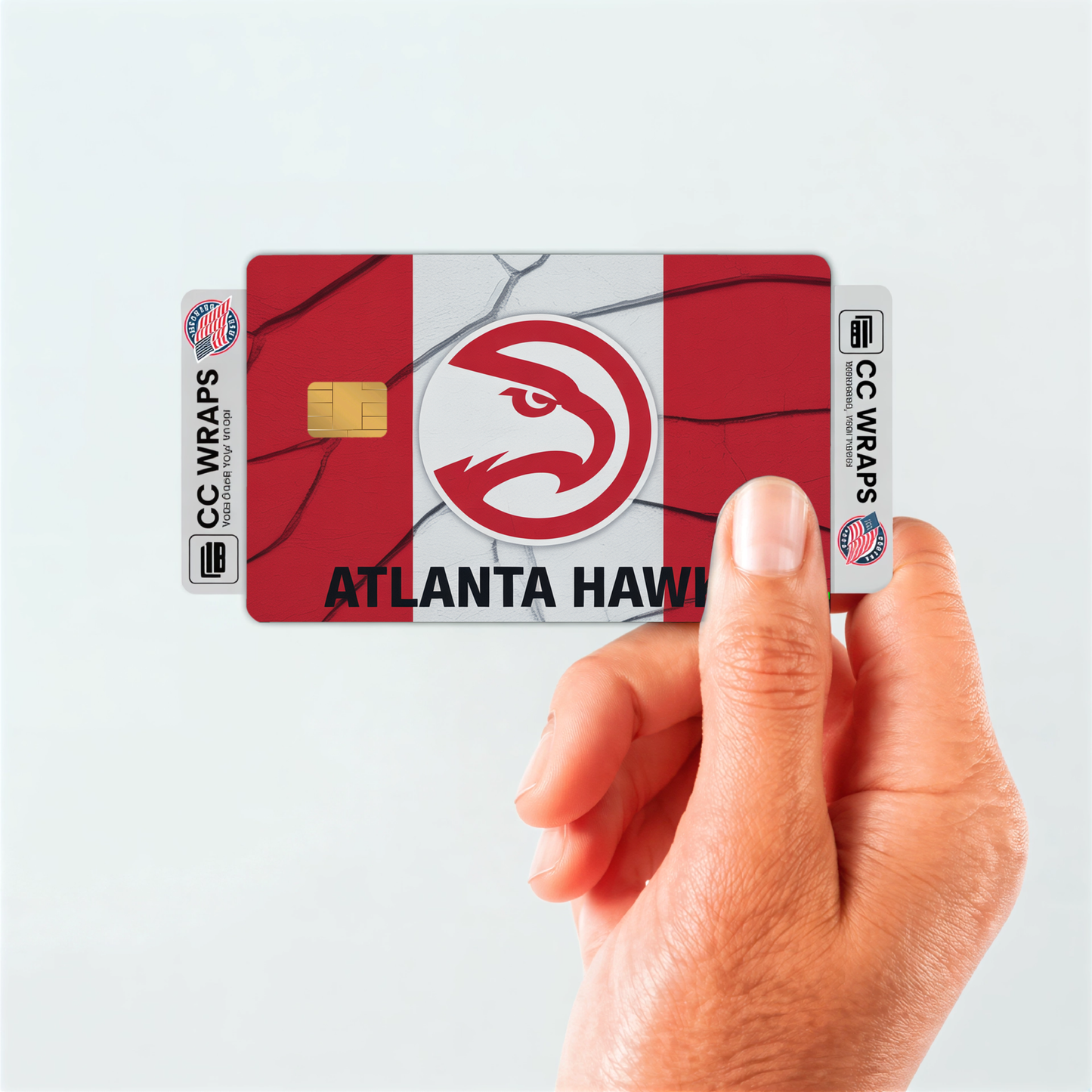 Atlanta Hawks Credit Card Skin Sticker | NBA Debit Card Cover