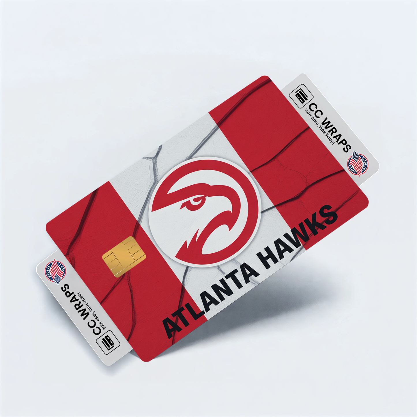 Atlanta Hawks Credit Card Skin Sticker | NBA Debit Card Cover