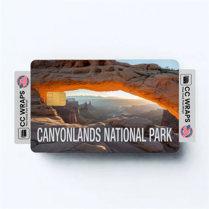 2PK Canyonlands National Park Credit Card Vinyl Skin Decal