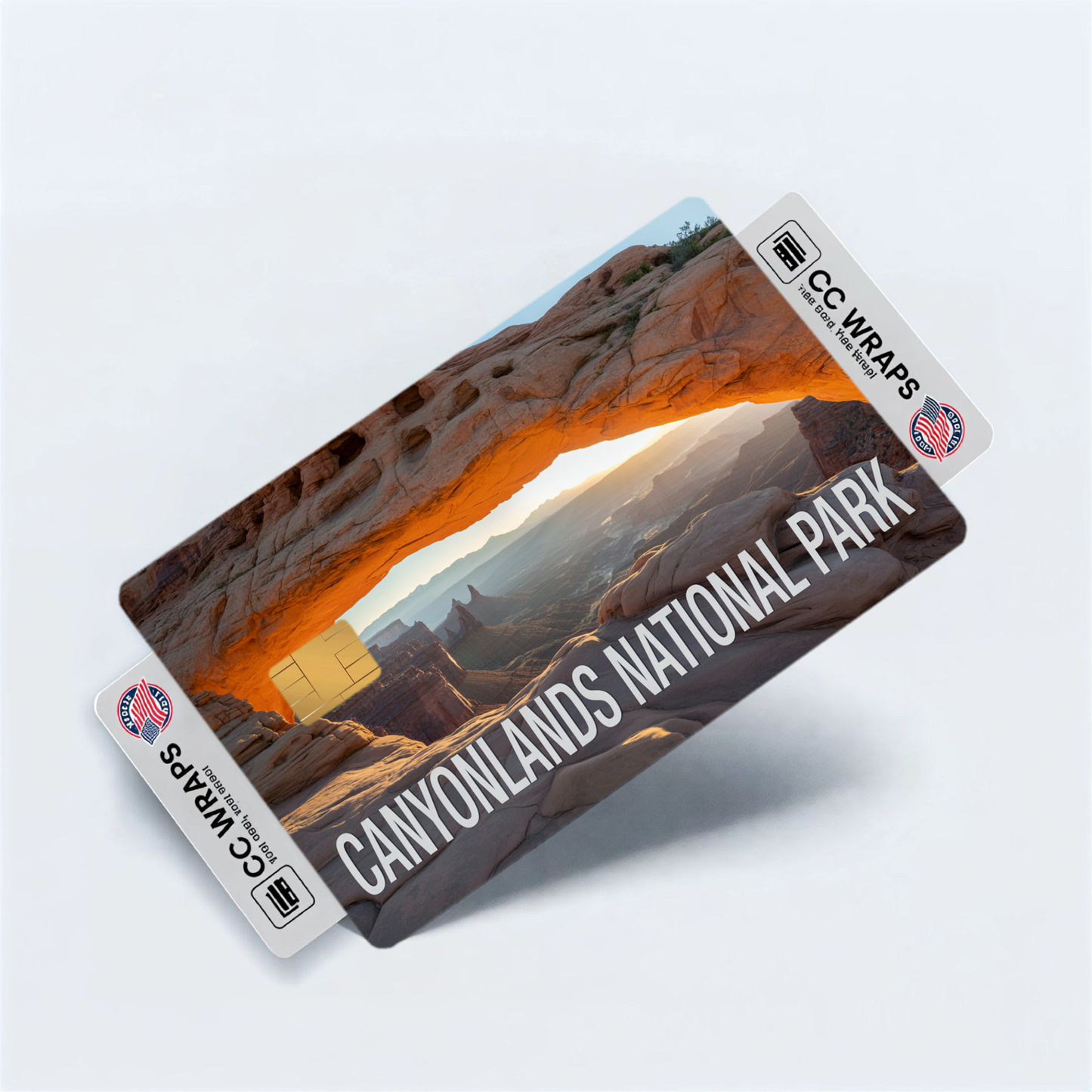 2PK Canyonlands National Park Credit Card Vinyl Skin Decal
