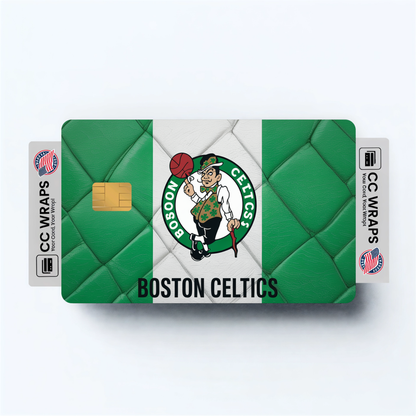 Boston Celtics Credit Card Skin Sticker | NBA Debit Card Cover
