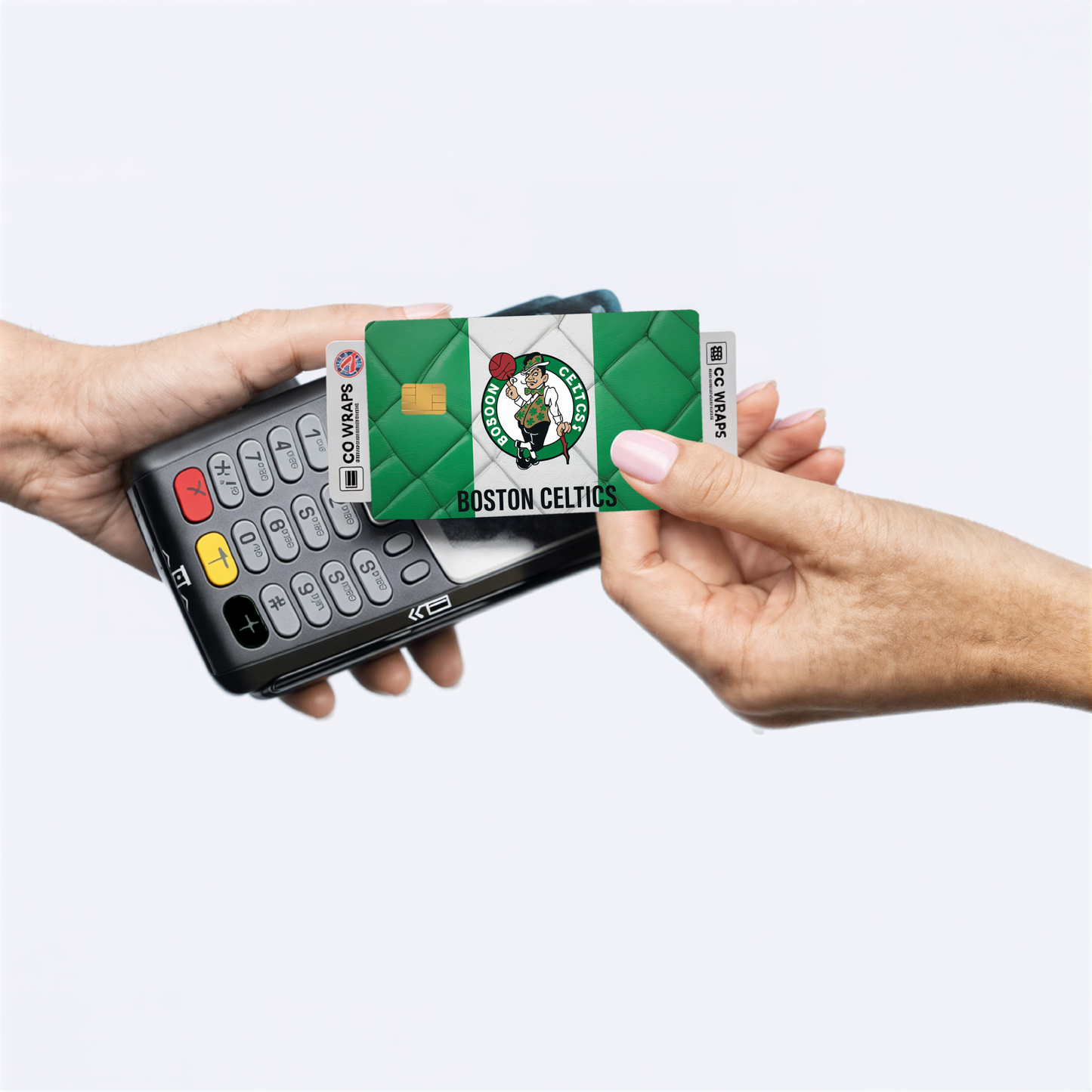 Boston Celtics Credit Card Skin Sticker | NBA Debit Card Cover
