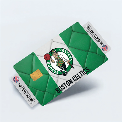Boston Celtics Credit Card Skin Sticker | NBA Debit Card Cover