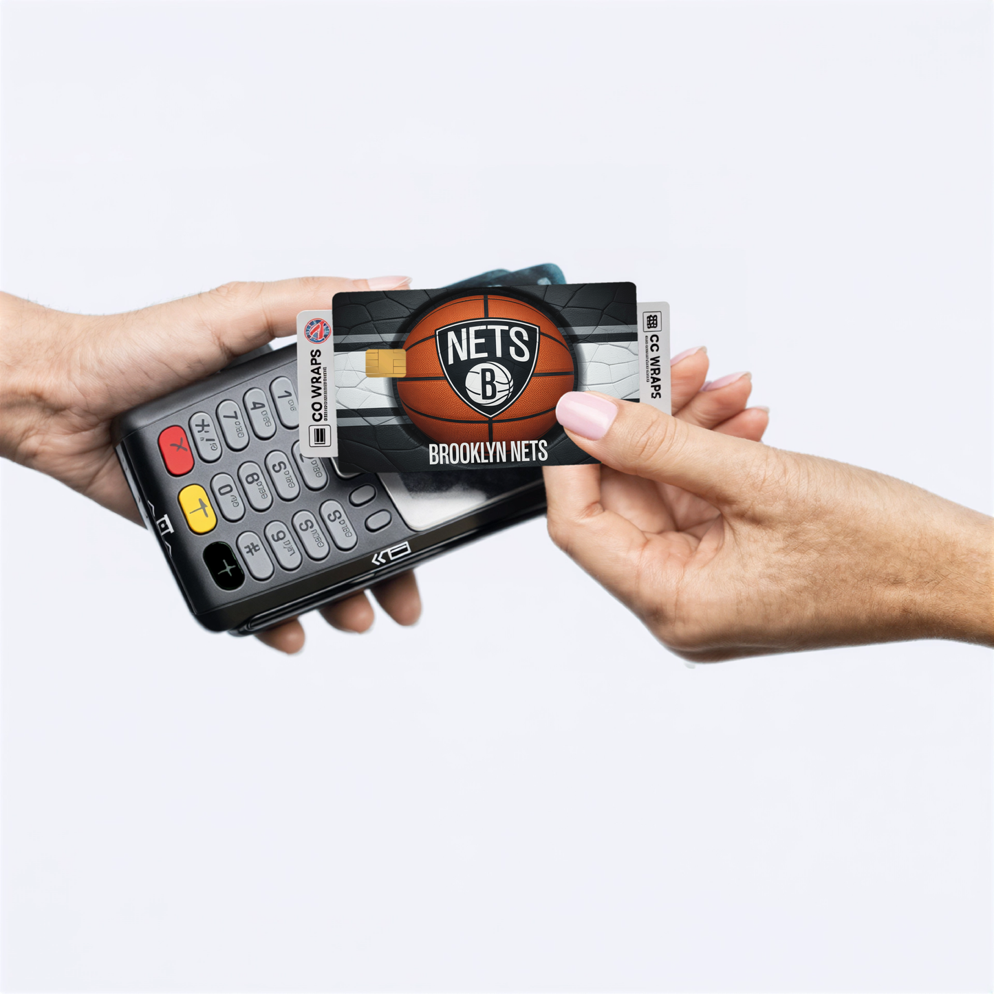 Brooklyn Nets Credit Card Skin Sticker | NBA Debit Card Cover