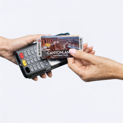 2PK Canyonlands National Park Credit Card Vinyl Skin Decal