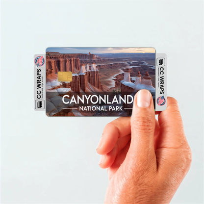 2PK Canyonlands National Park Credit Card Vinyl Skin Decal