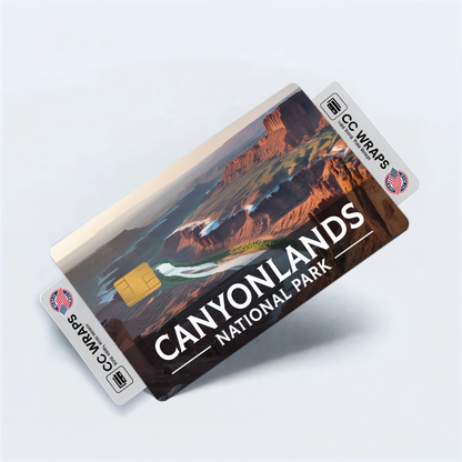 2PK Canyonlands National Park Credit Card Vinyl Skin Decal