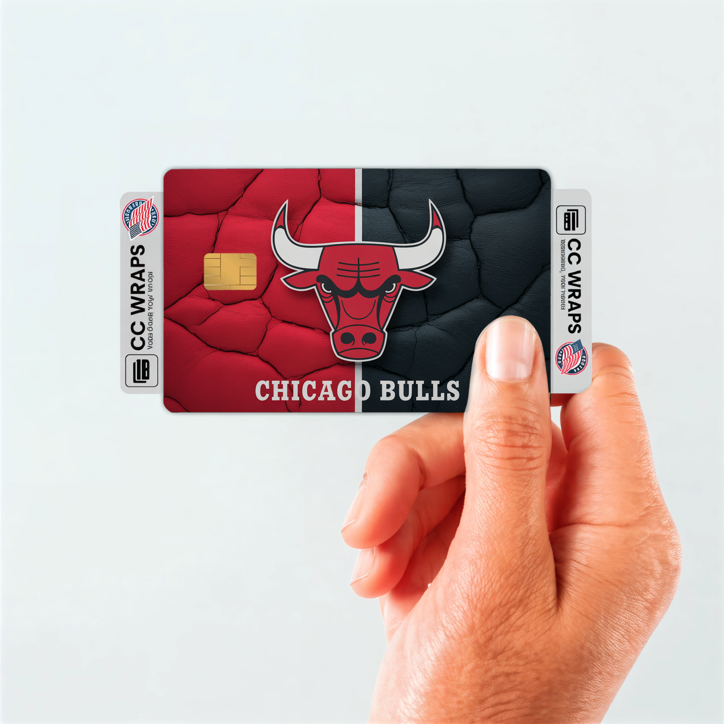 Chicago Bulls Credit Card Skin Sticker | NBA Debit Card Cover