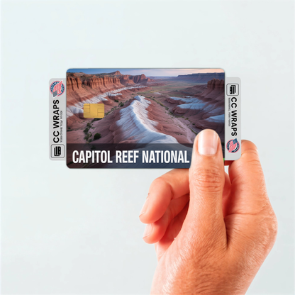 2PK Capitol Reef National Park Credit Card Vinyl Skin Decal