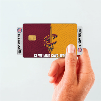 Cleveland Cavaliers Credit Card Skin Sticker | NBA Debit Card Cover